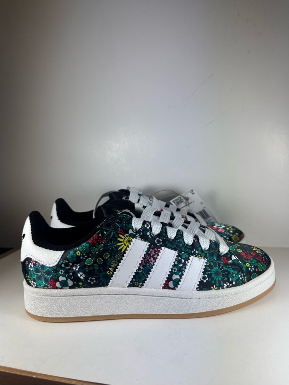 Adidas Campus 00s Liberty London Black Floral Sneakers Size 6 Juniors